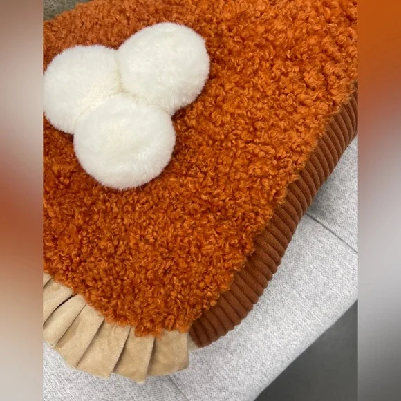 Pumpkin Pie Plush Pillow Holiday Pillow New With Tags - Picture 5 of 5